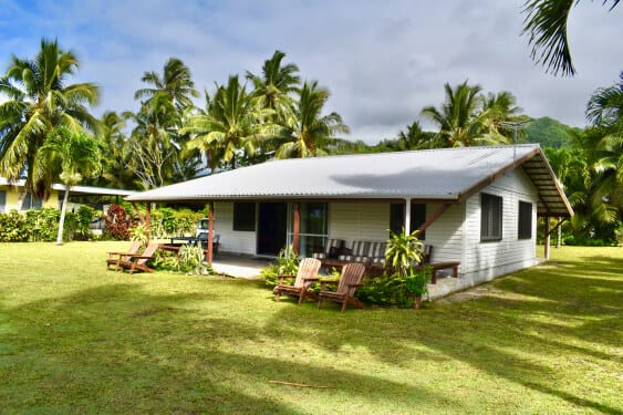 exterior of Macs Shack, Titikaveka, Rarotonga, Cook Islands